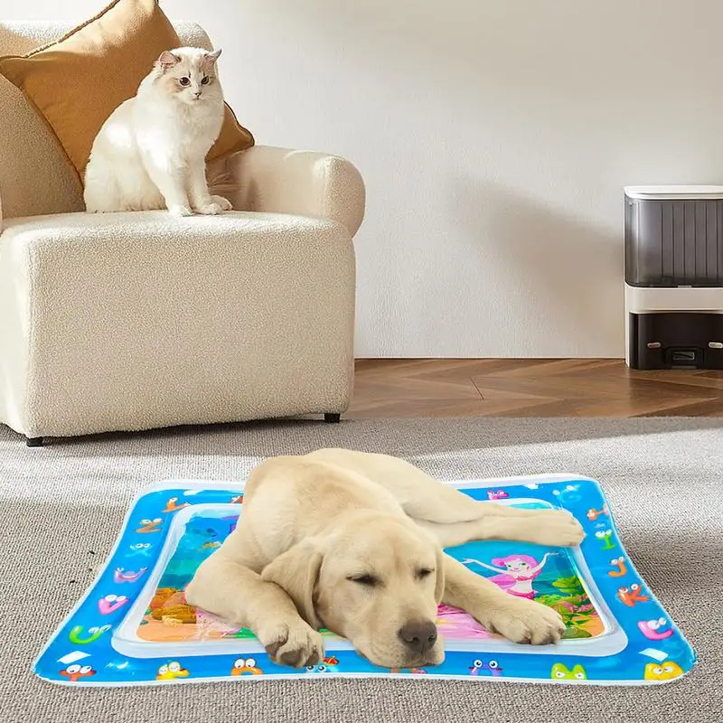 Water-filled sensory mat