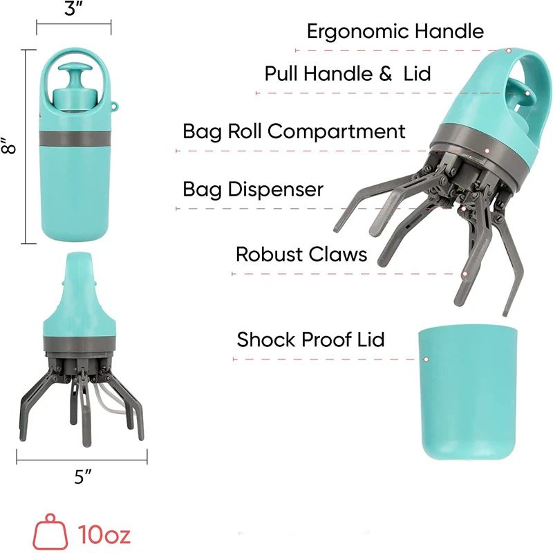 Poop Picker with Bags